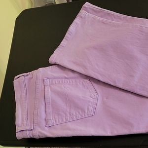 Buffalo lavender sparkle flare jeans